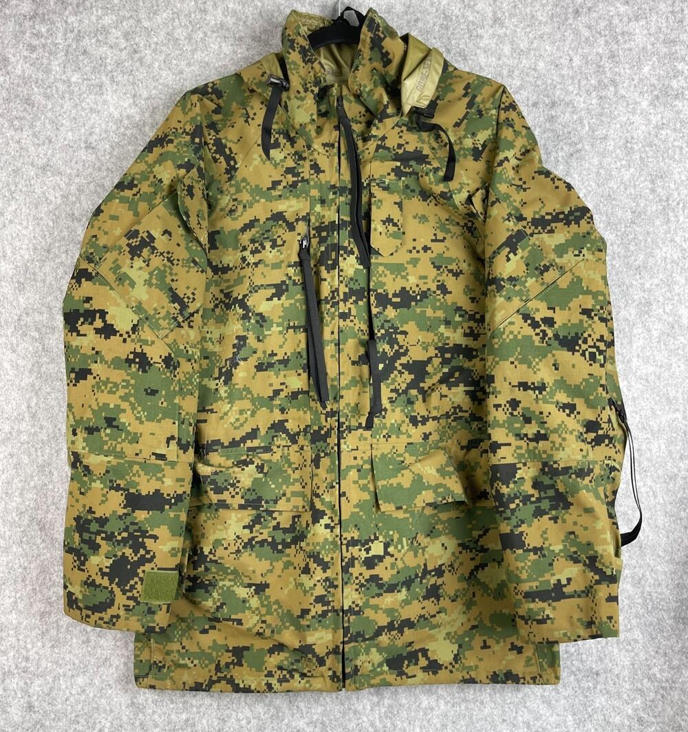 USMC Apecs All Purpose Gore Tex Digital Woodland Marpat Parka Small Regular